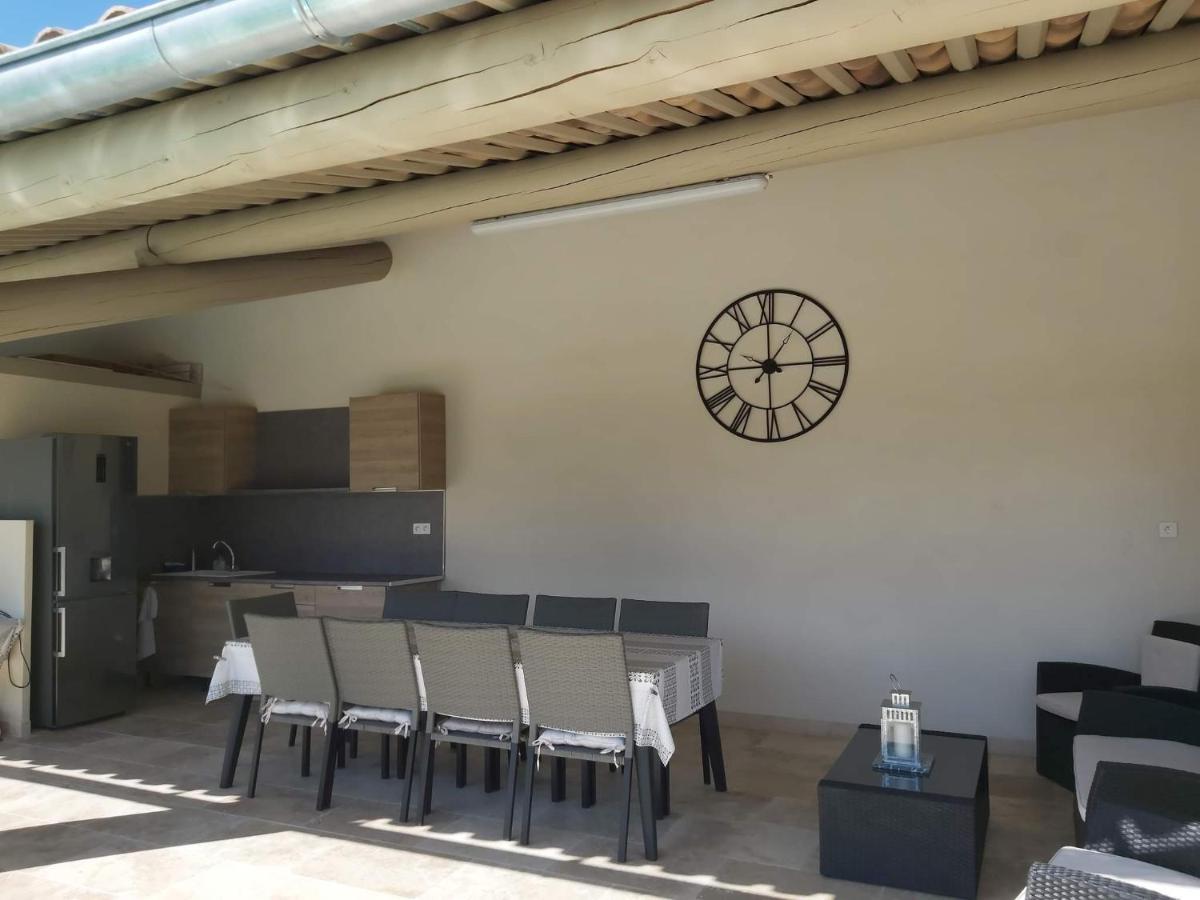 Studio Au Calme Avec Piscine Et Toutes Les Commodites Necessaires Le Thor Ngoại thất bức ảnh
